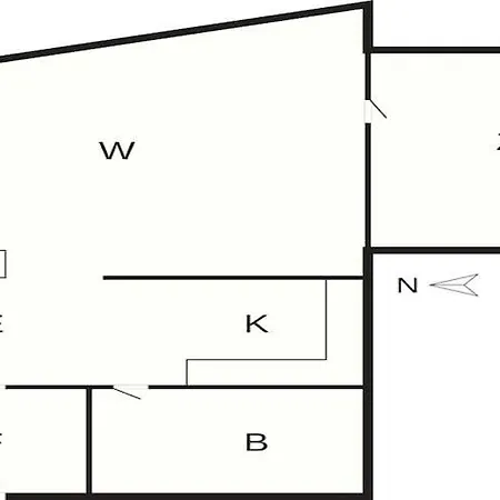 Apartament 6 Person In Thybor N